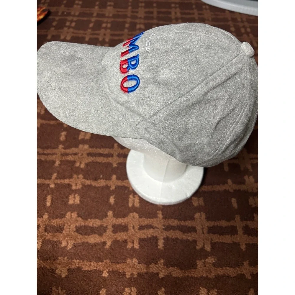 Disney Dumbo Baseball Cap Hat‎ Gray Embroidered Blue Red Adjustable